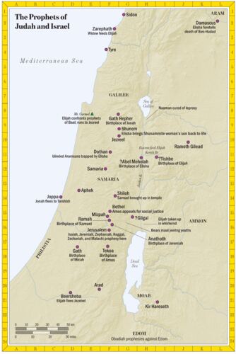 Os profetas de Judá e Israel
